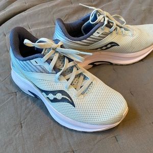 Saucony running shoes.